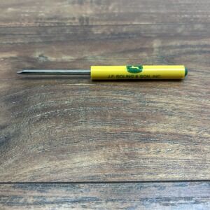 John Deere Pocket Screwdriver‎ Roling's Salisbury, Mo Dealer Advertising Promo